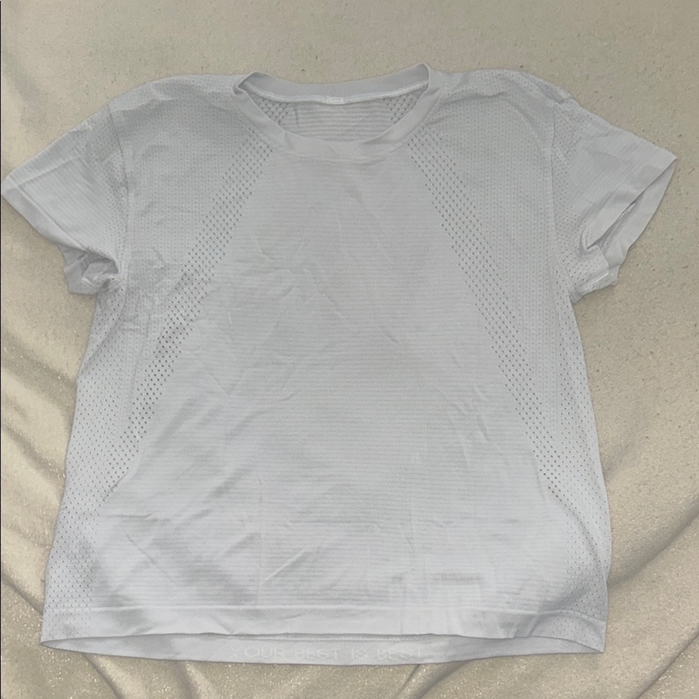 Women's White Lululemon Shirt